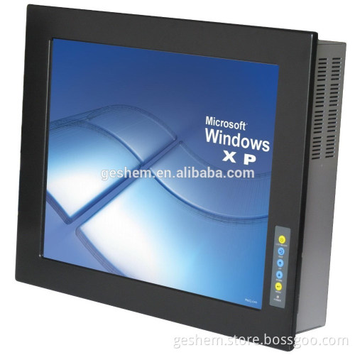 Intel ATOM D525 + ICH8M 19'' TFT LCD touch screen fanless ruggedised industrial Panel PC